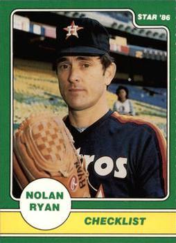 1986 Star Nolan Ryan - Separated #1 Nolan Ryan Front