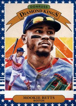 2019 Donruss - Independence Day #1 Mookie Betts Front