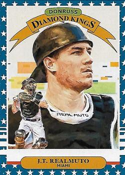 2019 Donruss - Independence Day #20 J.T. Realmuto Front