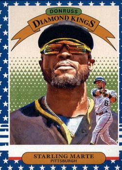 2019 Donruss - Independence Day #24 Starling Marte Front