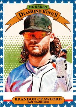2019 Donruss - Independence Day #29 Brandon Crawford Front