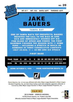 2019 Donruss - Independence Day #39 Jake Bauers Back