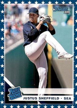 2019 Donruss - Independence Day #42 Justus Sheffield Front