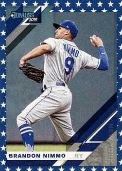 2019 Donruss - Independence Day #56 Brandon Nimmo Front
