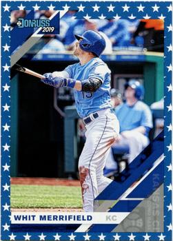 2019 Donruss - Independence Day #60 Whit Merrifield Front