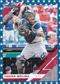 2019 Donruss - Independence Day #81 Yadier Molina Front