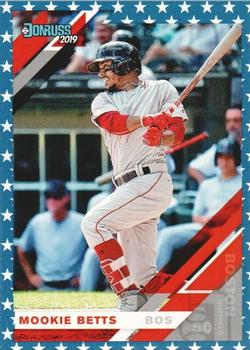 2019 Donruss - Independence Day #101 Mookie Betts Front