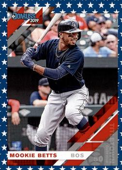 2019 Donruss - Independence Day #101 Mookie Betts Front