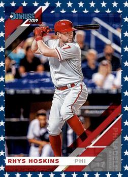2019 Donruss - Independence Day #104 Rhys Hoskins Front