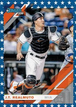 2019 Donruss - Independence Day #105 J.T. Realmuto Front