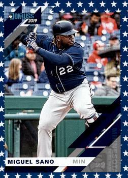 2019 Donruss - Independence Day #127 Miguel Sano Front