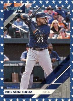 2019 Donruss - Independence Day #130 Nelson Cruz Front