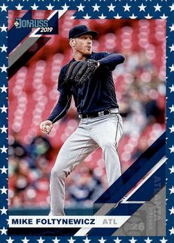 2019 Donruss - Independence Day #135 Mike Foltynewicz Front