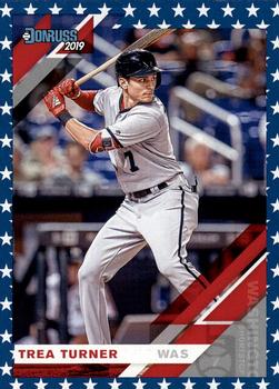 2019 Donruss - Independence Day #141 Trea Turner Front