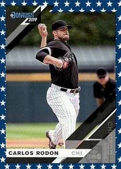 2019 Donruss - Independence Day #142 Carlos Rodon Front