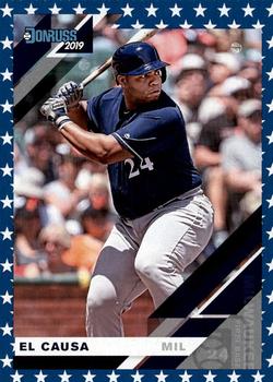 2019 Donruss - Independence Day #166 Jesus Aguilar Front