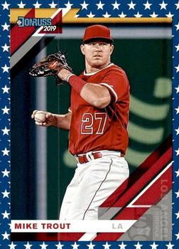2019 Donruss - Independence Day #170 Mike Trout Front
