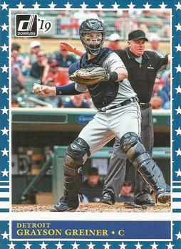 2019 Donruss - Independence Day #205 Grayson Greiner Front