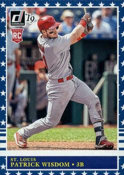 2019 Donruss - Independence Day #225 Patrick Wisdom Front