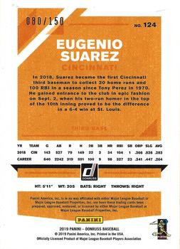 2019 Donruss - 150th Anniversary #124 Eugenio Suarez Back