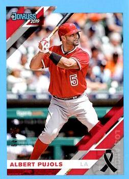 2019 Donruss - Father's Day Ribbon #89 Albert Pujols Front