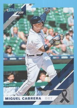 2019 Donruss - Father's Day Ribbon #100 Miguel Cabrera Front
