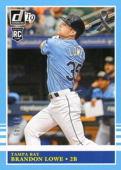 2019 Donruss - Father's Day Ribbon #232 Brandon Lowe Front