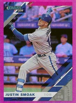 2019 Donruss - Holo Pink #97 Justin Smoak Front