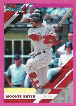 2019 Donruss - Holo Pink #101 Mookie Betts Front