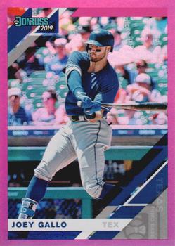 2019 Donruss - Holo Pink #112 Joey Gallo Front