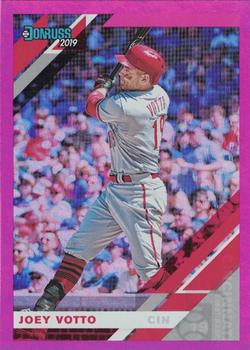 2019 Donruss - Holo Pink #148 Joey Votto Front