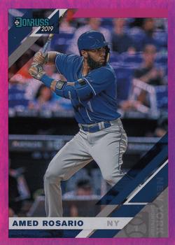 2019 Donruss - Holo Pink #155 Amed Rosario Front