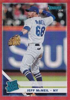 2019 Donruss - Holo Red #40 Jeff McNeil Front