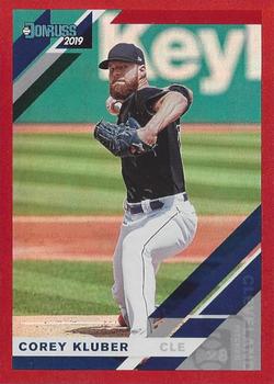 2019 Donruss - Holo Red #86 Corey Kluber Front
