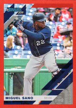 2019 Donruss - Holo Red #127 Miguel Sano Front