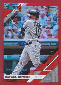 2019 Donruss - Holo Red #128 Rafael Devers Front
