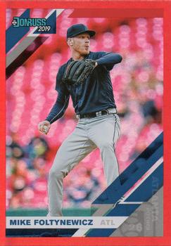 2019 Donruss - Holo Red #135 Mike Foltynewicz Front