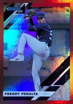 2019 Donruss - Holo Red #147 Freddy Peralta Front