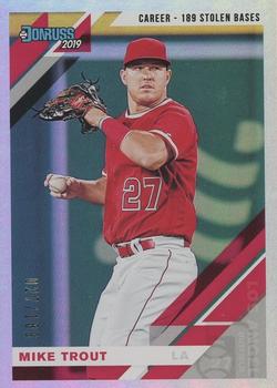 2019 Donruss - Career Stat Line #170 Mike Trout Front