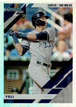2019 Donruss - Career Stat Line #190 Christian Yelich Front