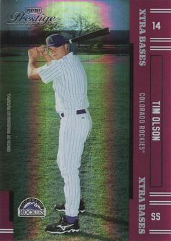 2005 Playoff Prestige - Xtra Bases Red #97 Tim Olson Front