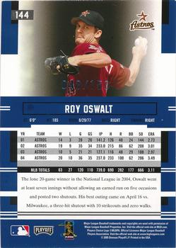 2005 Playoff Prestige - Xtra Bases Red #144 Roy Oswalt Back
