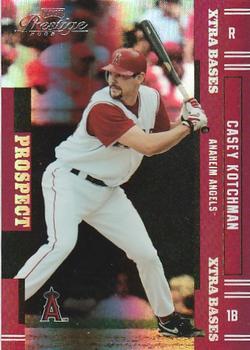 2005 Playoff Prestige - Xtra Bases Red #173 Casey Kotchman Front