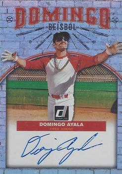 2019 Donruss - Sensational Signatures #SSDA Domingo Ayala Front