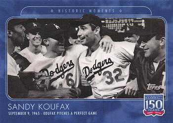 2019 Topps 150 Years of Baseball #2 Sandy Koufax Front
