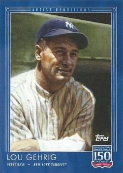 2019 Topps 150 Years of Baseball #27 Lou Gehrig Front