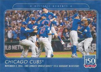 2019 Topps 150 Years of Baseball #32 Chicago Cubs Front