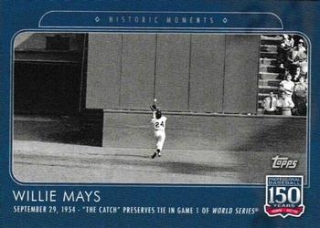 2019 Topps 150 Years of Baseball #41 Willie Mays Front