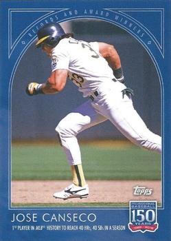 2019 Topps 150 Years of Baseball #58 Jose Canseco Front