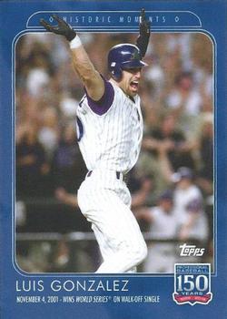 2019 Topps 150 Years of Baseball #98 Luis Gonzalez Front